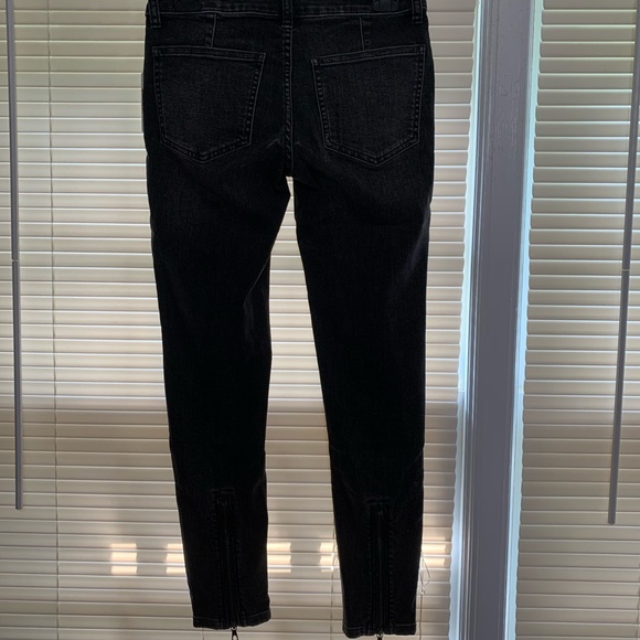 Free People Washed Out Black Jeans - Picture 4 of 5